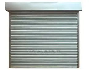 Motorised Metal Roll Up Garage Door