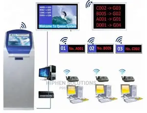 Bank,Hospital IR Touch Screen Thermal Ticket Dispenser Machine