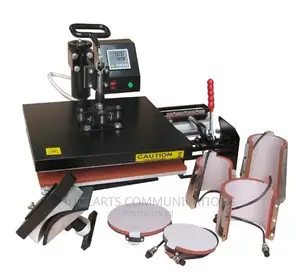 8in1 Heat Transfer Combo Press