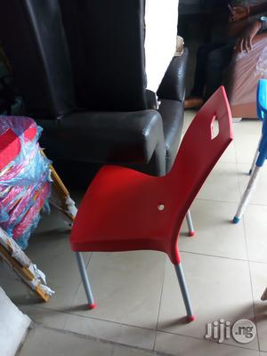 Iron Leg Plastic Chairs