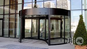 Installation Of Automatic Revolving Door