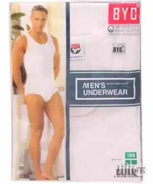BYC Singlet for Men - 1 Pack - White