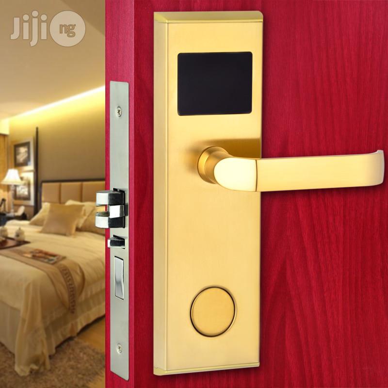 Installation Of Hotel Card Lock