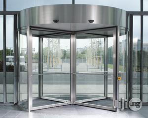 Installation Of Automatic Revolving Door