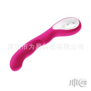 USB Charging AV Silicone Vibrating G Point Female Sex Toy