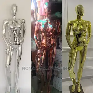All Types of Chrome Mannequins and Gloss White and Black