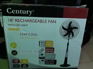 Century Rechargeable Fan 18"