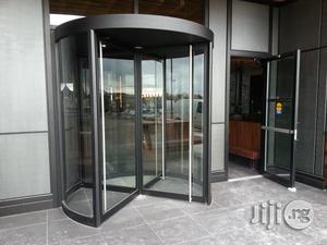 Installation Of Automatic Revolving Door