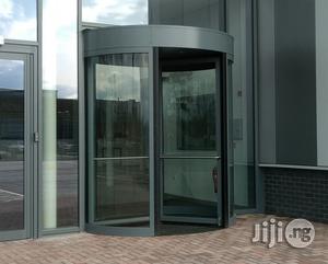 Installation Of Automatic Revolving Door