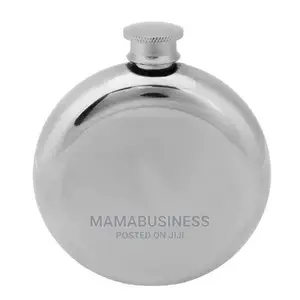 Stainless Steel Oval Shape Liquor Whisky Hip Flask