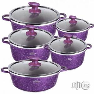 Heavy-Duty Granite Coating Dessini Cookware Set