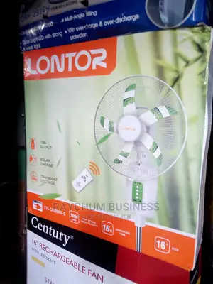 Lontor 16inches Rechargeable Fan