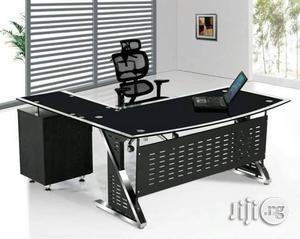 Glass Executive Office Table.