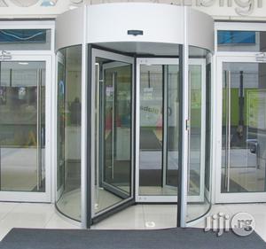 Installation Of Automatic Revolving Door