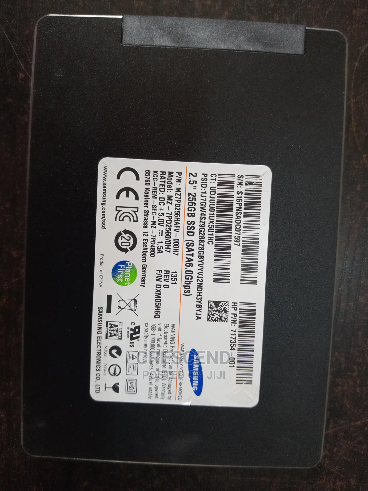 256gb Solid State Drive (Ssd)