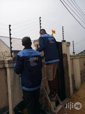 Installation Of Electric Perimeter Fence