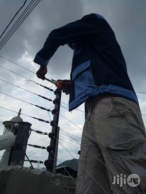 Installation Of Electric Perimeter Fence