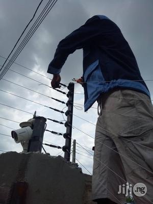 Installation Of Electric Perimeter Fence