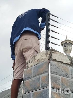Installation Of Electric Perimeter Fence