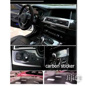5D Carbon Fiber Vinyl Sticker
