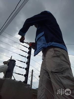 Installation Of Electric Perimeter Fence
