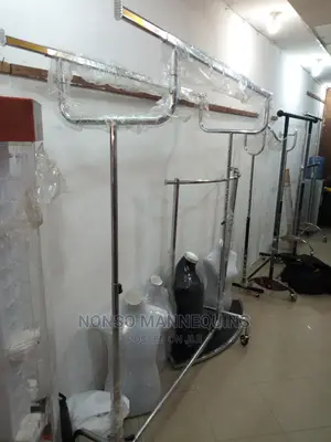 All Types of Silver Stainless Clothes Display Racks