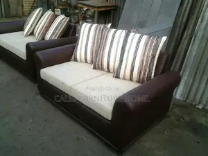 Executive 7 Seater Leather Living Room Chair
