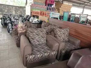 Quality 7 Seater Fabric Sofas Chair.