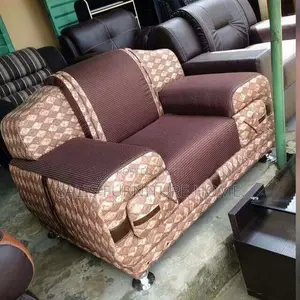 Modern 7 Seater Living Room Fabric Sofa Chair.