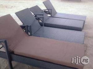 Adjustable Headrest Beach Bed
