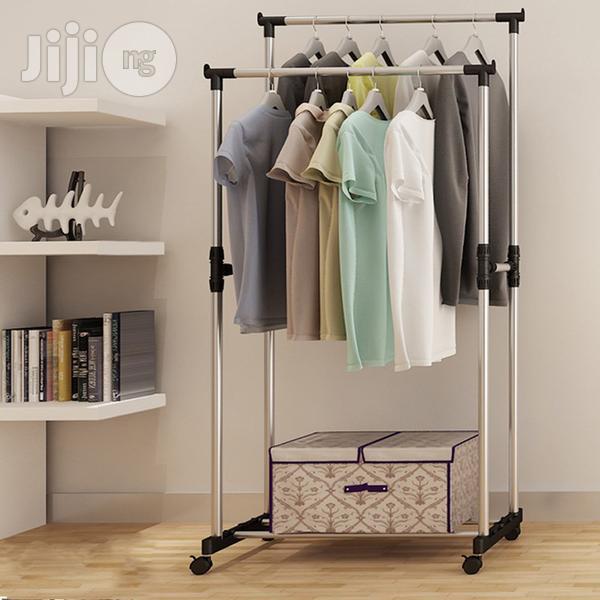 adjustable cloth rack