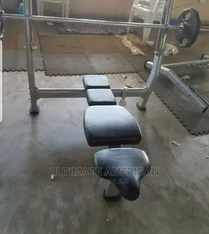 Commercial Bench Press With 20kg Bar Bell
