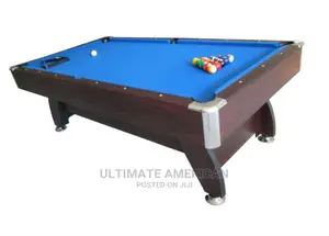 7fit Solid Wood Snooker Pool Table With All the Accessories