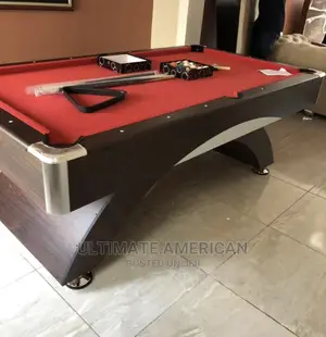 Snooker Board Red Felt 8fit