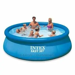Inflatable 10ft X 30" Outdoor Swimming Pool