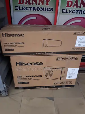 New Hisense 1.5hp Split Unit A.C With 1year Warranty Sign