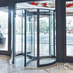 Installation Of Automatic Revolving Door