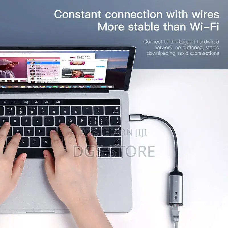 Baseus Hub Type C to LAN Adapter