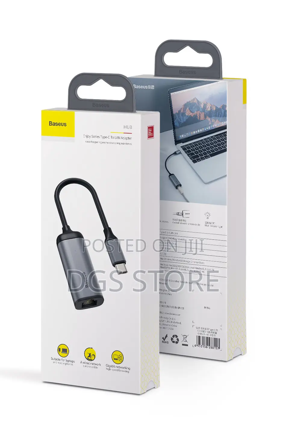 Baseus Hub Type C to LAN Adapter