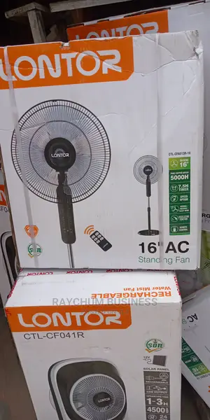 Lontor Electric Fan Plastic Blade 16inches