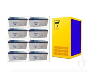 Eastman 5kva Inverter With 8 Gaston Battery Installation