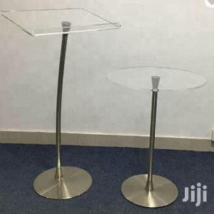 Single Pole Glass Pulpit