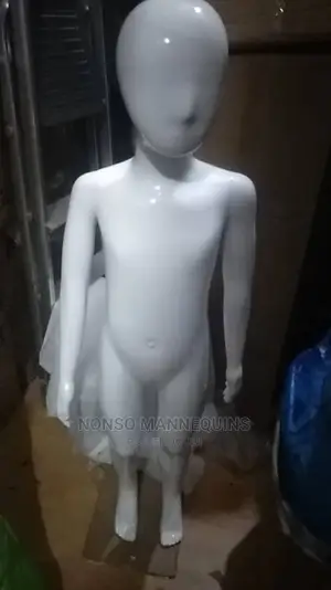 Black and White Colour Unisex Kid Display Mannequin