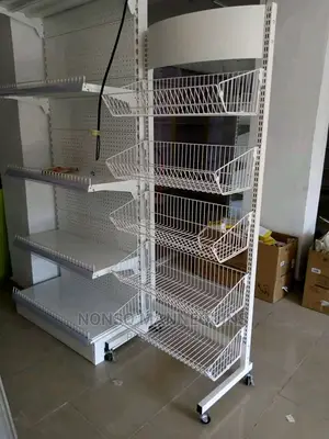 C Supermarket Display Shelves( Single Sided And Double Side