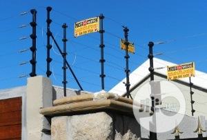 Installation Of Electric Perimeter Fence