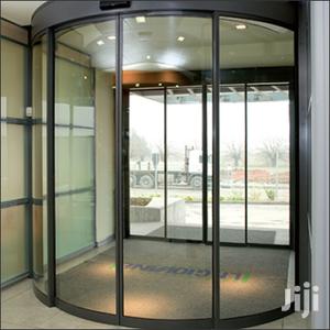 Installation Of Automatic Revolving Door