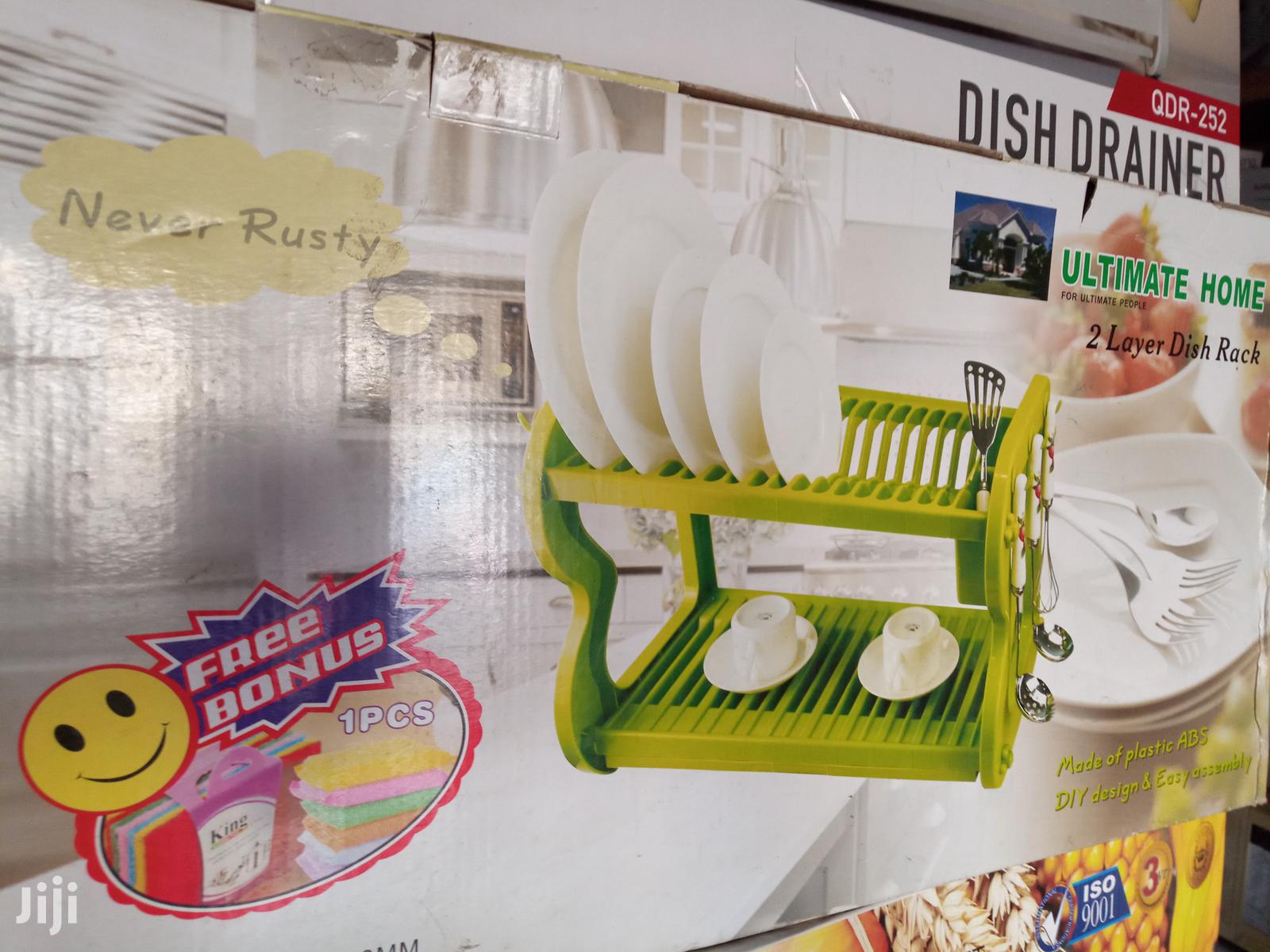 2 Layer Plate Rack Plastic Ultimate Home Product