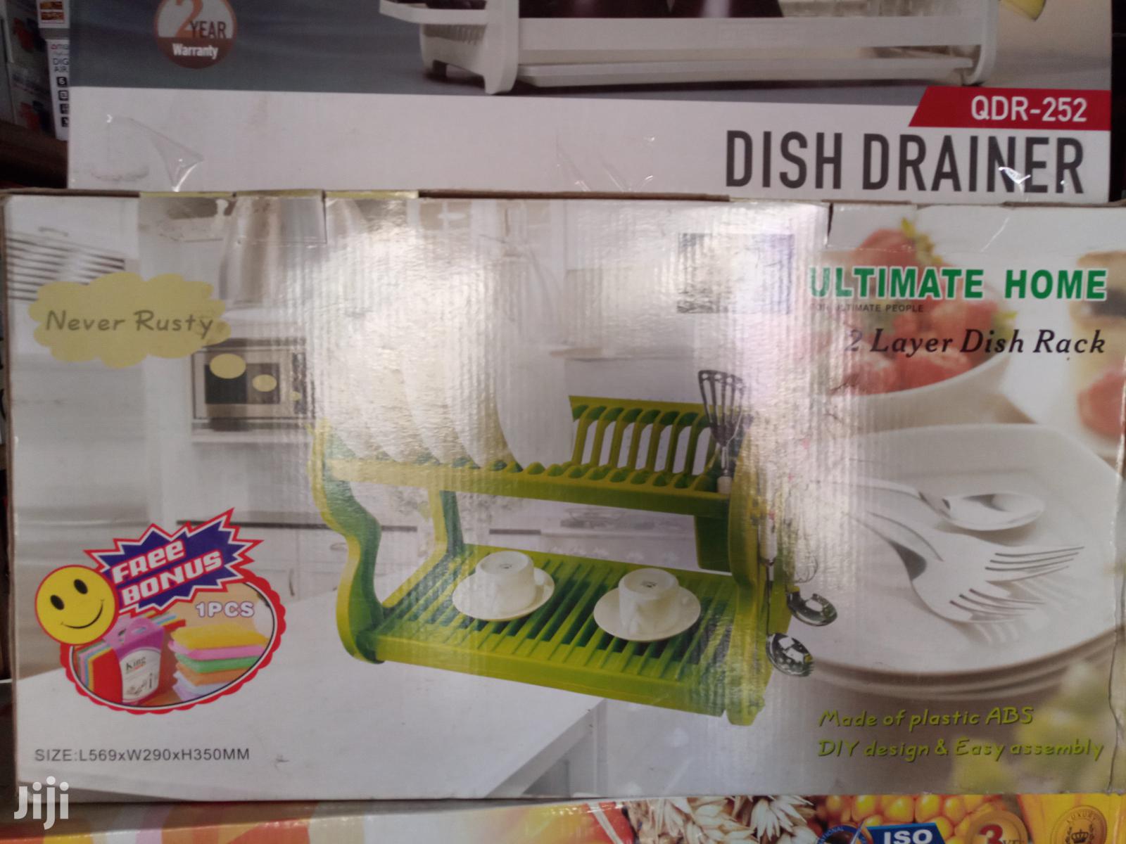 2 Layer Plate Rack Plastic Ultimate Home Product