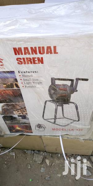 Emergency Manual Fire Siren