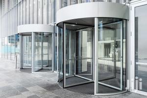 Installation Of Automatic Revolving Door